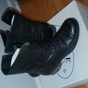 Steve Madden combat boots